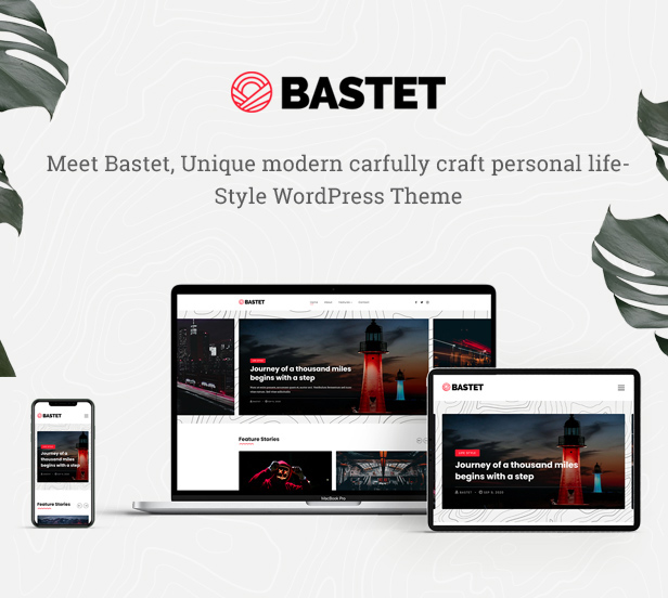 Bastet - Personal LifeStyle WordPress Theme